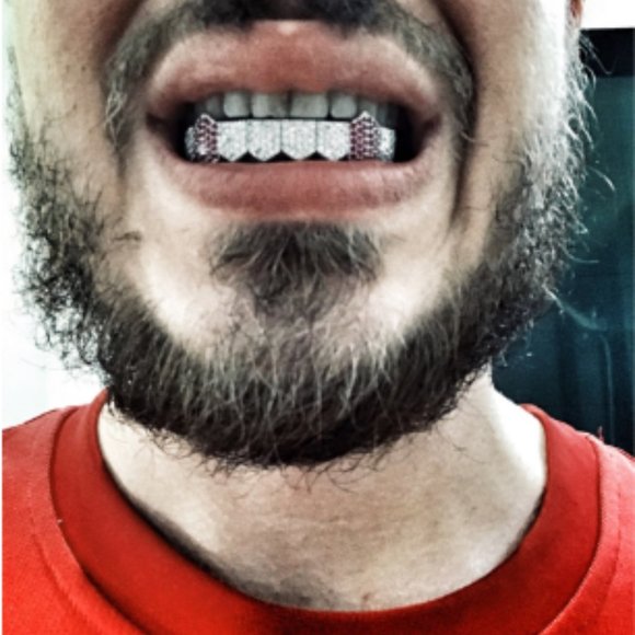 18k Gold Plated Hiphop Teeth Grills - Picture 4 of 4